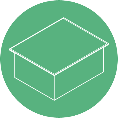 Flat Roof Icon